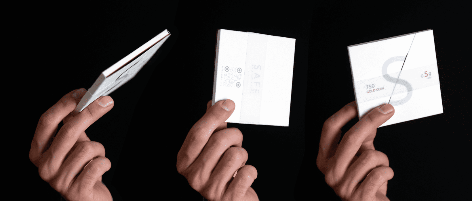 بسته بندی سکه طلای سبف